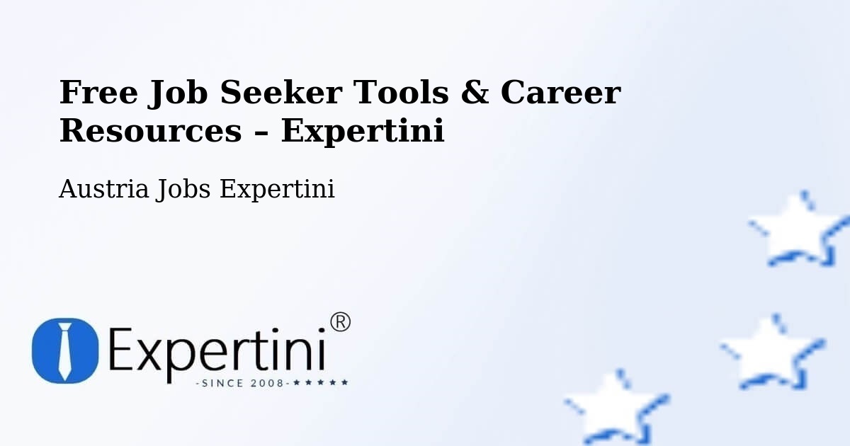 Free Job Seeker Tools & Career Resources – Grein - Grein, Austria Jobs Expertini
